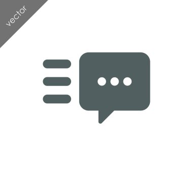 Sohbet simgesi söylenecek daha