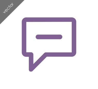 Metin balonu simgesinin