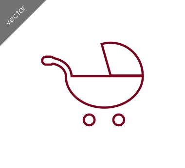 bebek arabası simgesi