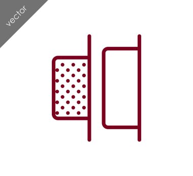 Yatay Dağıt nesneleri sağ simge