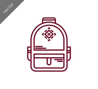 Sırt çantası simgesini