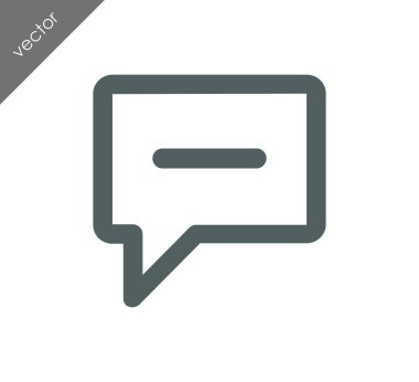 Metin balonu simgesinin