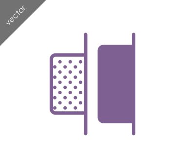 Yatay Dağıt nesneleri sağ simge