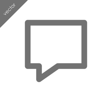 Düşünce balonu simgesinin