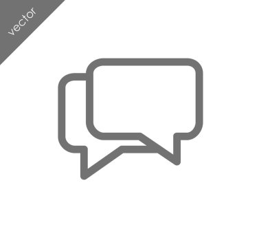 Konuşma simgesini simgeleri 