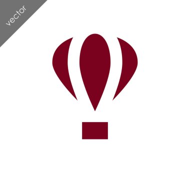 Sıcak hava balonu simgesi