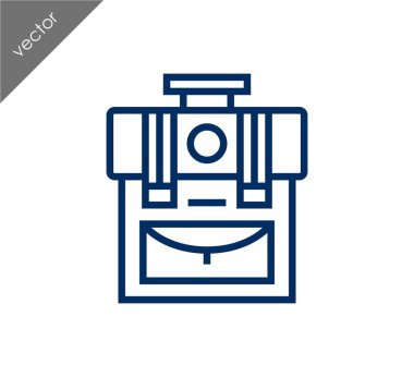 Sırt çantası simgesini