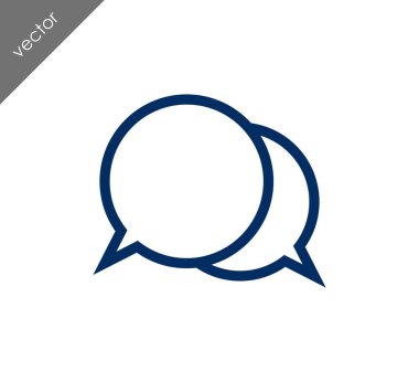 Sohbet simgesi tasarım