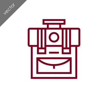 Sırt çantası simgesini