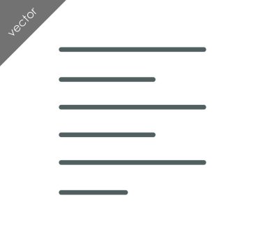 Yazı tipi simgesi Hizala