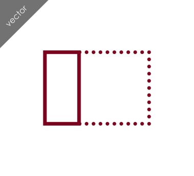 Yatay hizalama nesnelerin sol simgesi