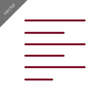 Yazı tipi simgesi Hizala