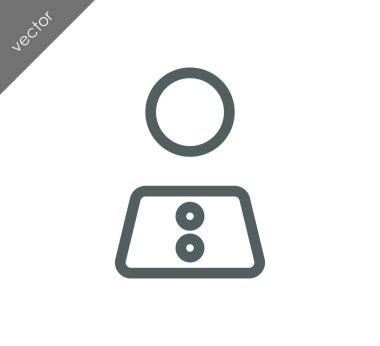 Avatar simge illüstrasyon 