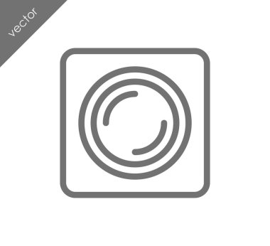 Kamera Mercek simgesi