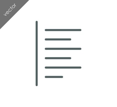 Yazı tipi simgesi Hizala