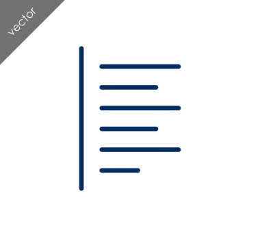 Yazı tipi simgesi Hizala