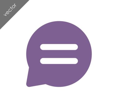 Metin balonu simgesinin