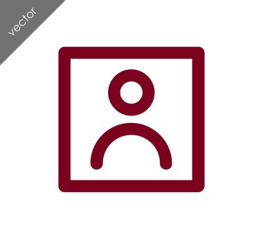 Avatar simge illüstrasyon 