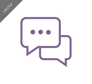 Sohbet simgesi söylenecek daha