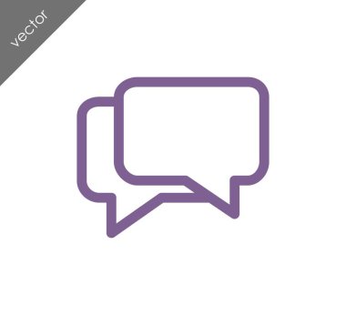 Konuşma simgesini simgeleri 