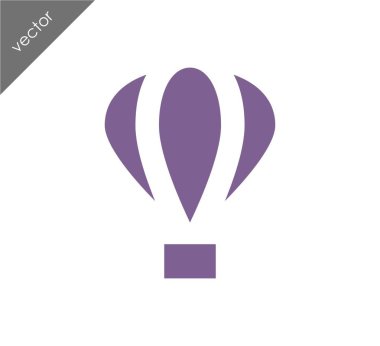 Sıcak hava balonu simgesi