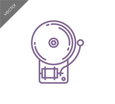 Uyarı zil simgesini