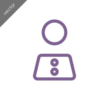 Avatar simge illüstrasyon 