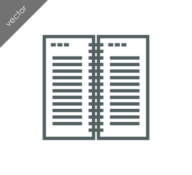 kitap simgesi tasarım