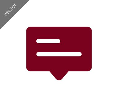 Metin balonu simgesinin