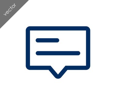 Metin balonu simgesinin