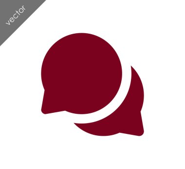 Konuşma simgesini simgeleri 