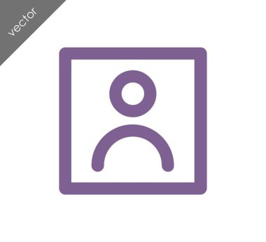 Avatar simge illüstrasyon 