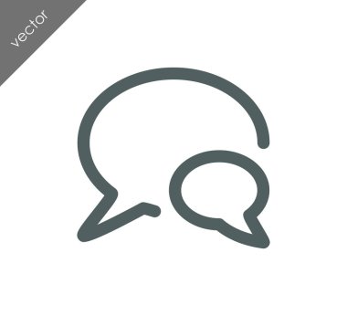 Sohbet simgesi tasarım