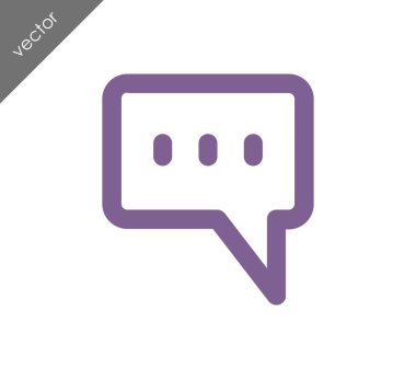 Sohbet simgesi söylenecek daha