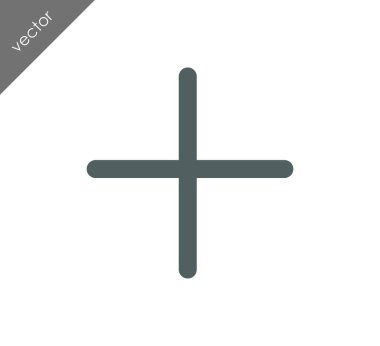 Simge ile artı işareti sembol Ekle