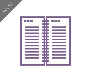 kitap simgesi tasarım