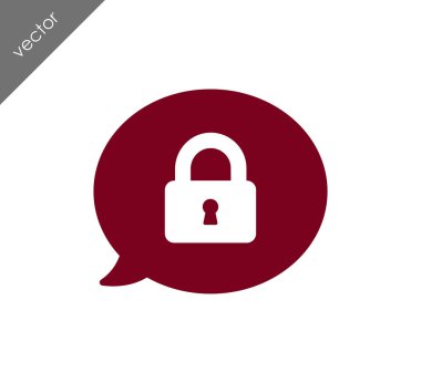 Kilitli sohbet simgesi