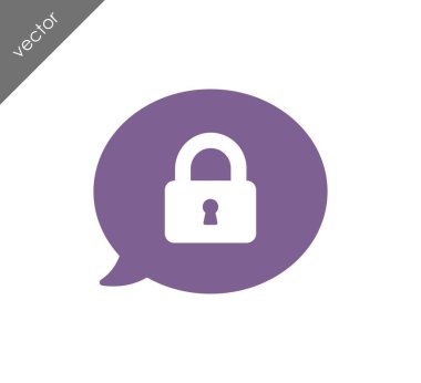 Kilitli sohbet simgesi