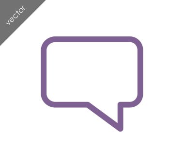 Düşünce balonu simgesinin