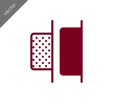 Yatay Dağıt nesneleri sağ simge