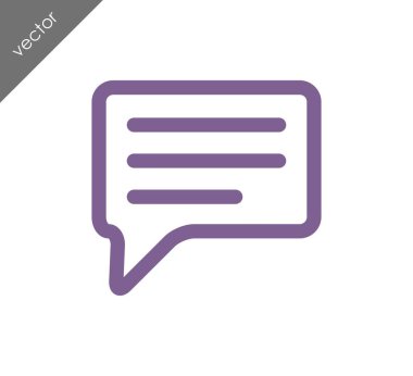 Metin balonu simgesinin