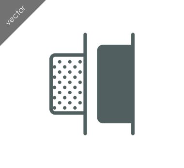 Yatay Dağıt nesneleri sağ simge