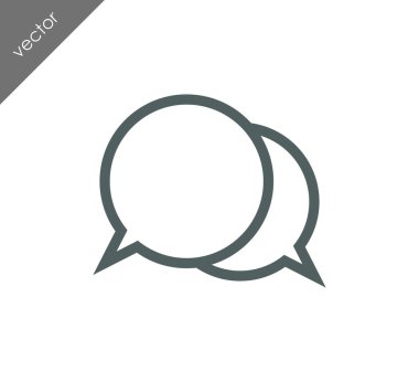 Sohbet simgesi tasarım