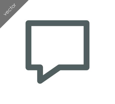 Düşünce balonu simgesinin