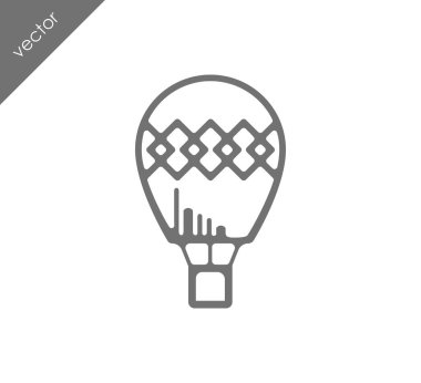 Sıcak hava balonu simgesi