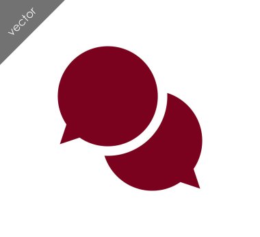 Konuşma simgesini simgeleri 