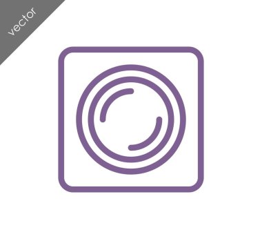 Kamera Mercek simgesi