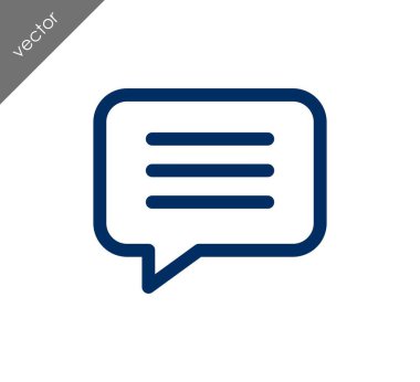 Metin balonu simgesinin