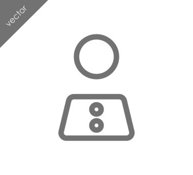 Avatar simge illüstrasyon 