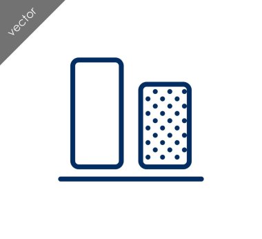 Dikey hizalama nesnelerin alt simgesi